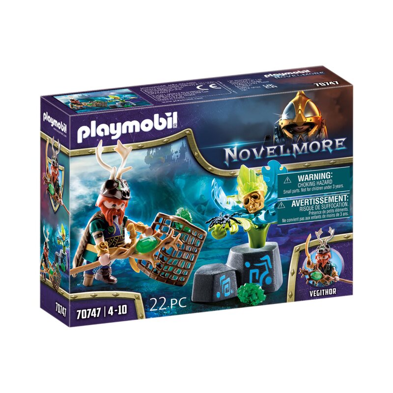 Playmobil - Set de constructie Violet vale - Magicianul de plante , Novelmore