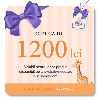 Voucher Cadou Babyneeds 1200 Lei