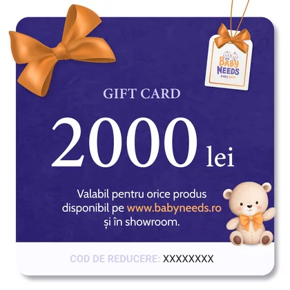 Voucher Cadou Babyneeds 2000 Lei