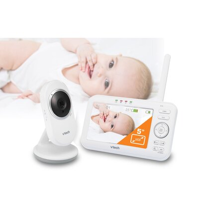 play Proverb Fate Vtech - VM5252 Video Monitor pentru bebelusi cu ecran de 5 LCD