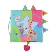 Vulli - Carte senzoriala Girafa Sophie, dimensiune mare