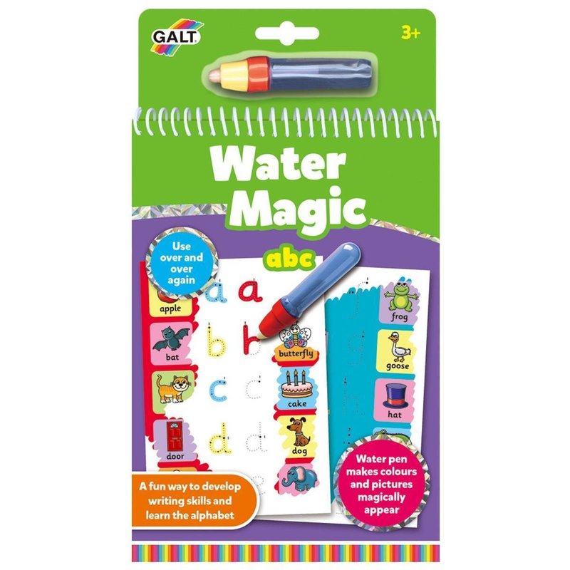 Galt - carte de colorat water magic, abc