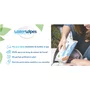 Servetele umede pentru bebelusi, WaterWipes, Fara parfum, 0 luni+, Sensitive, Blande cu pielea bebelusilor, Extract din fructe, 60 bucati, Alb - 8