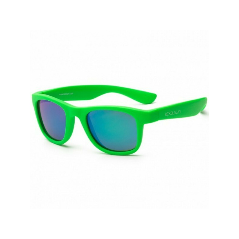 Wave 3/10 ani - Neon Green - Ochelari de soare pentru copii