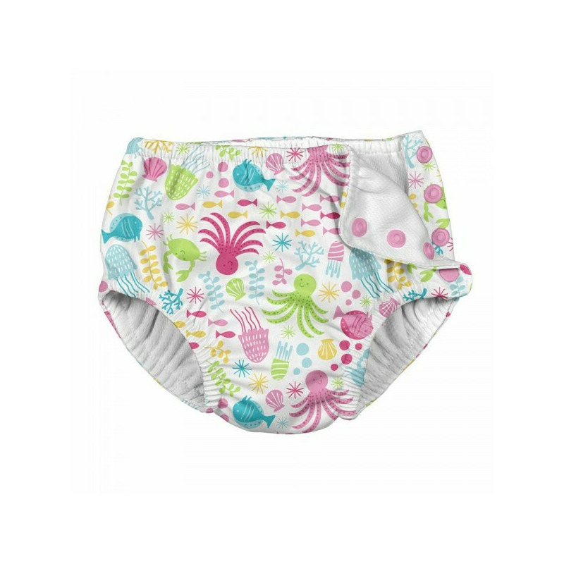White sea pals 3t - slip copii refolosibil spf 50+ cu capse green sprouts by iplay
