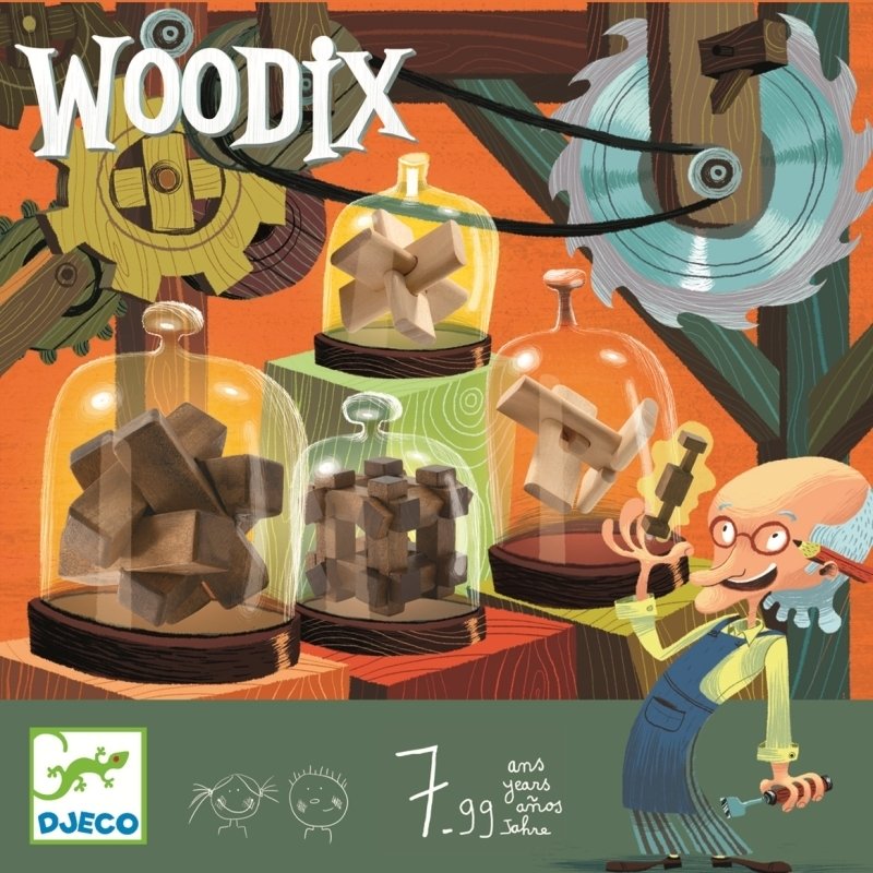 Djeco - Jocuri logice din lemn Woodix