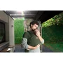 Wrap bebe, Jane, Cocoon, Ergonomic, De la nastere pana la 20 Kg, Cu multiple pozitii de purtare, Botanic - 4