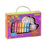Xilofon, Jokomisiada, Cu o tija pentru cantec, Cu note muzicale pentru incepatori, 3 ani+, Multicolor - 4