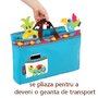 Yookidoo - Covoras de joaca Fiesta pliabil, transformabil in geanta pentru transport, 0-12 luni - 3