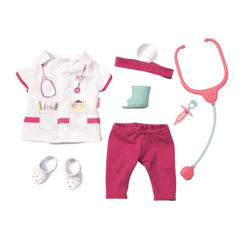 Zapf - Baby born - Set hainute doctor