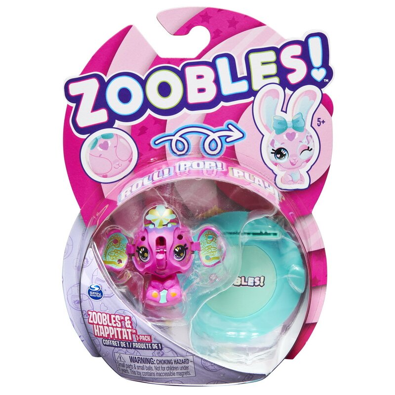 Spin master - zoobles animalute colectabile elefant