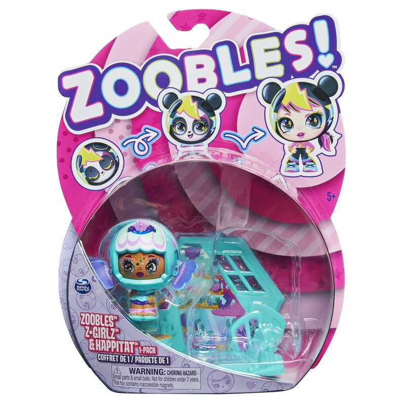 Spin master - zoobles z-girlz figurina de transformare fetita peste