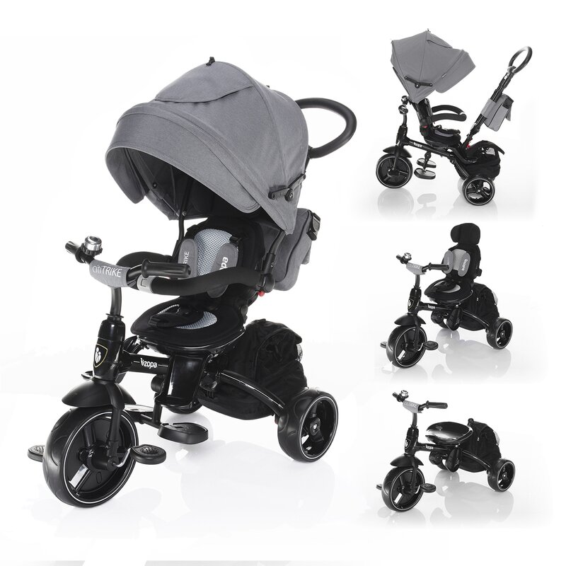 Zopa-41443 tricicleta 6 moduri de utilizare citi trike foggy grey