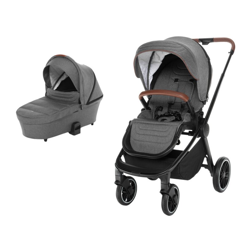 Zopa - carucior 2 in 1 move iron grey/black
