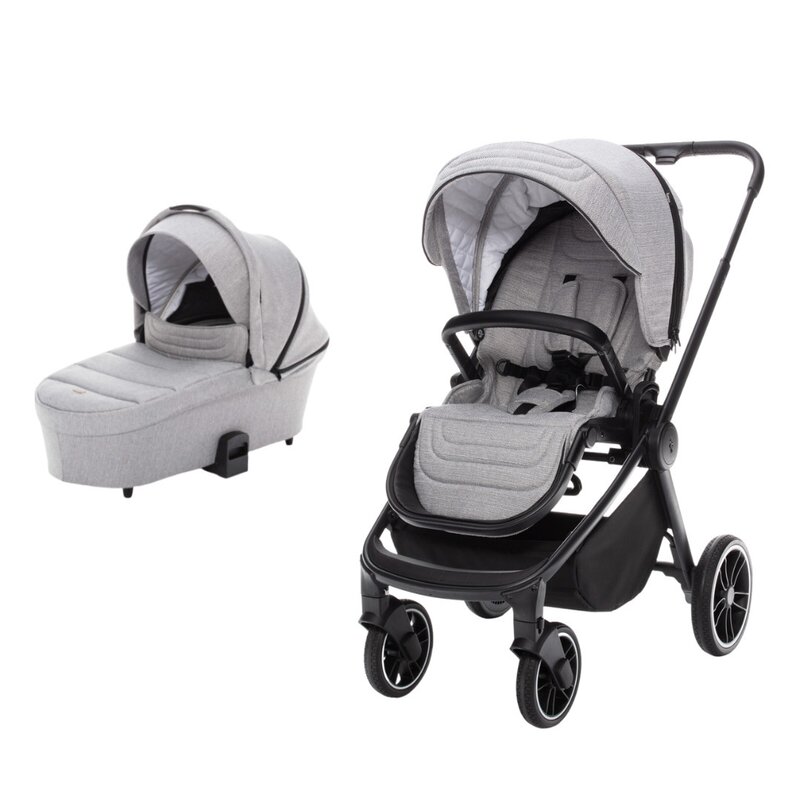 Zopa - carucior 2 in 1 move silver grey/black