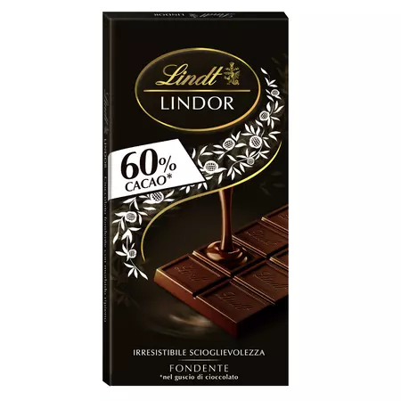 Ciocolata neagra 60% Lindor 100gr