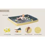 Covoras De Joaca TAF TOYS - FOLD 'N PLAY - FANTASY BLOOM