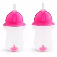 Munchkin Cana Any Angle, Click Lock, Cu Pai Flexibil, 296ml, Set 2 Buc., 12L+