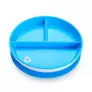 Munchkin Farfurie Stay Put, Cu Ventuza, Compartimentata, 6L+