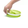 Munchkin Farfurie Stay Put, Cu Ventuza, Compartimentata, Set 2 Buc., 6L+
