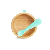 Munchkin Set De Masa Bambou, Bol + Lingura, 6L+