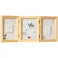 Rama Foto Cu Dubla Amprenta Bebelus Tiny Love - Wooden
