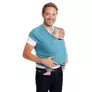 Sistem de purtare wrap elastic Babylonia Tricot Slen Cool, 3.5kg-15kg.