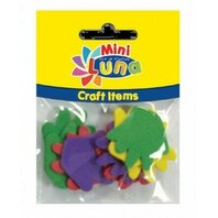 Art & Craft Manute colorate, 10 piese