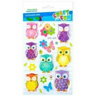 Art&Craft Stickere Bufnita
