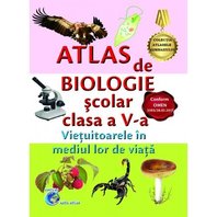 Atlas de biologie scolar cls. a V-a Vietuitoarele in mediul lor de viata