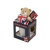 Cana Union Jack cu ursulet in cutie cadou