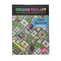 Carte antistres de colorat Vivid Geometry, A4 64 pag