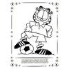 Carte de colorat Garfield Campionatul Mondial