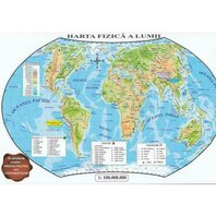 Harta Fizica A Lumii. Harta Politica A LumiiI – Pliata