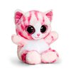 Jucarie de plus Animotsu Fashion pisica roz, 25 cm