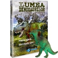 DVD Lumea Dinozaurilor - Pradatori gigantici. Atacul cangurilor ucigasi + jucarie
