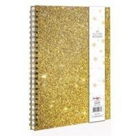 Notebook A4 cu spirala Glitter