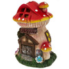 Ornament Solar Gradina Casuta Zanelor Ciupercuta 15 x 14 x 19.5cm