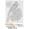Pictura pe numere Papagal, 40x50cm, 24 culori