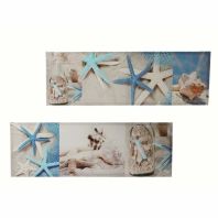 Canvas print, Stea de mare , rama de lemn,30 x 90 cm, 2 modele