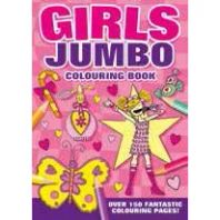 Carte de colorat Jumbo fetita