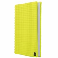 Junal A5 Pixie coperta galben neon
