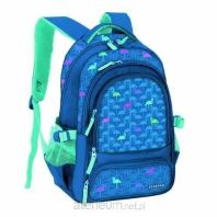 Rucsac buretat Blue Flamingos, 42cm