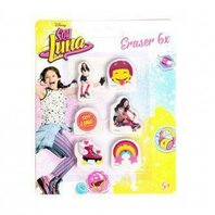 Set 6 gume de sters Soy Luna