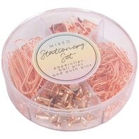 Set de agrafe si accesorii Rose Gold