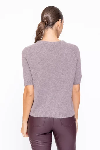 Bluză baby alpaca taupe BLT60803