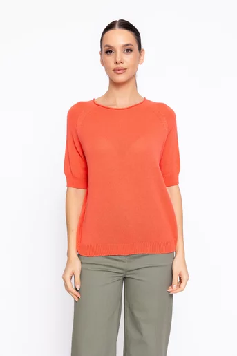 Bluză lejeră din bumbac corai BLT60204