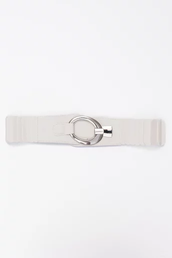 Curea elastică ivory cu model suprapus C16860508