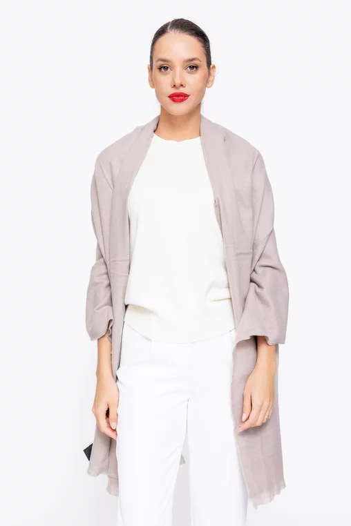 Fular maxi taupe EGK1104 thumbnail picture - 