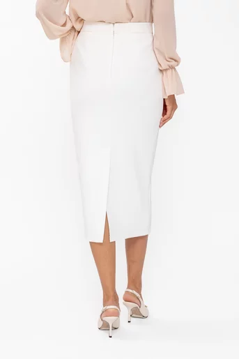Fustă Caramel conică Meg ivory F3607
